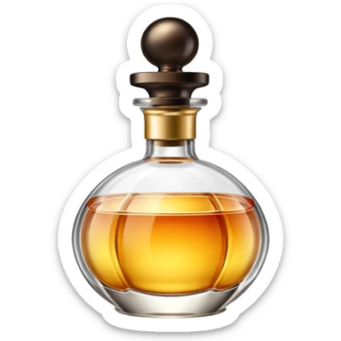 A ultra premium perfume bottle  sticker