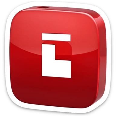 Youtube logo sticker