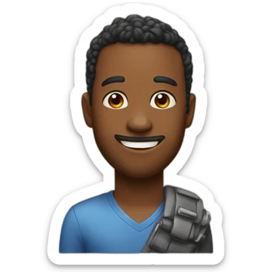 A happy birthday twinnu text  sticker