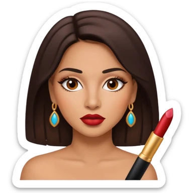 Latina maquillage  sticker