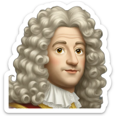 Louis XIV sticker
