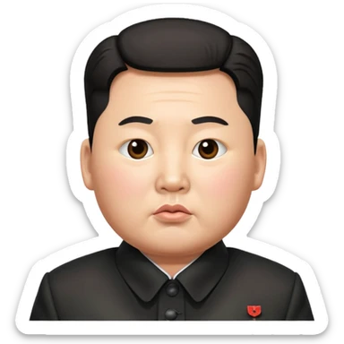 kim jong un sticker