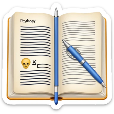 Abnormal Psychology sticker