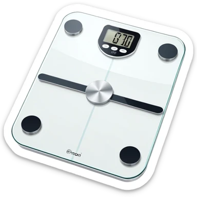 bathroom weight scales sticker