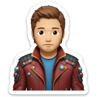  Star-Lord form Guardians of the Galaxy movie sticker