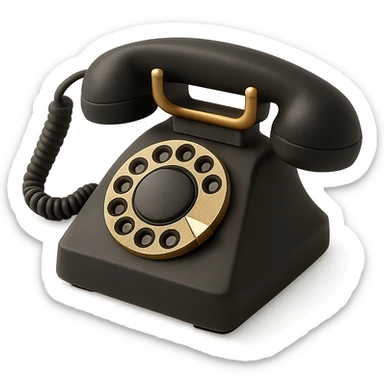 telephone sticker