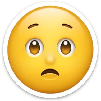 confusion emoji sticker