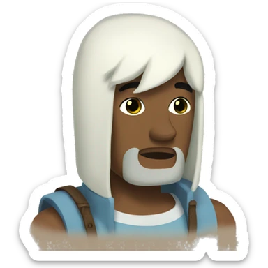finn, adventure time sticker