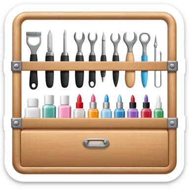 nail care pack sticker