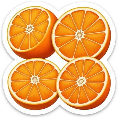 tangerine sticker