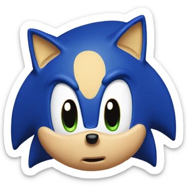 Sonic sticker
