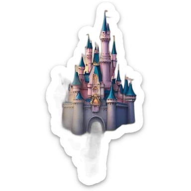 disney-castle sticker