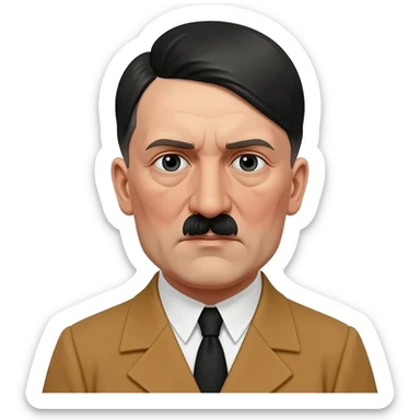 Adolf hitler sticker