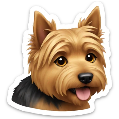 Norwich terrier sticker