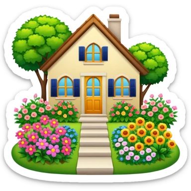 Home garden sticker