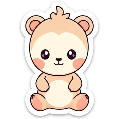 Skincare ositos niñas y todo sticker