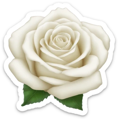 rosas brancas sticker