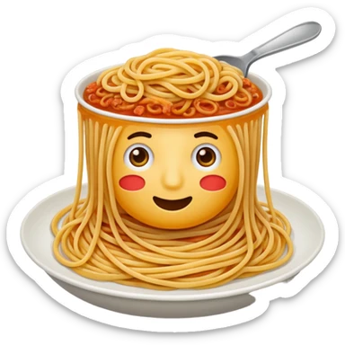 Spaghetti sticker