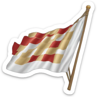 drapeau de la Vendée sticker