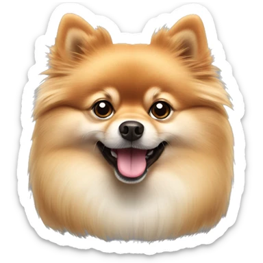 Pomeranian Spitz sticker
