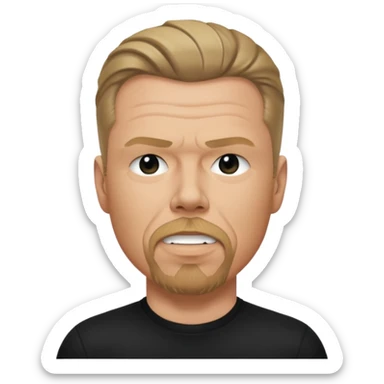 James Hetfield sticker