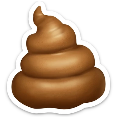 Premium shit sticker