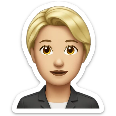 Chantal lauby sticker