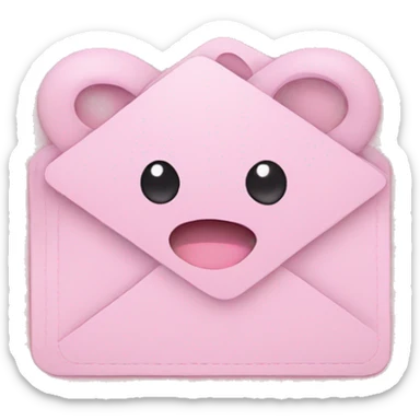 Credits cards baby pink  sticker