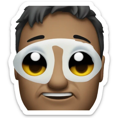 Stich with money in his eyes  sticker