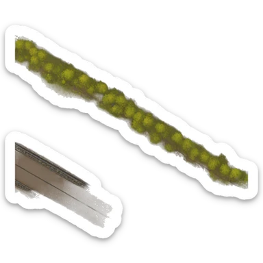 cinder track from above  sticker