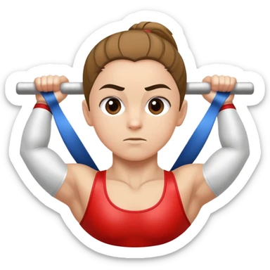 gymnast sticker