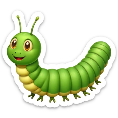 Caterpillar  sticker