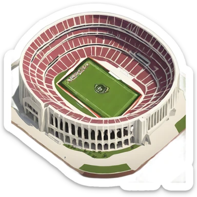 Los Angeles memorial coliseum sticker