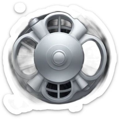 Aircraft engine sticker