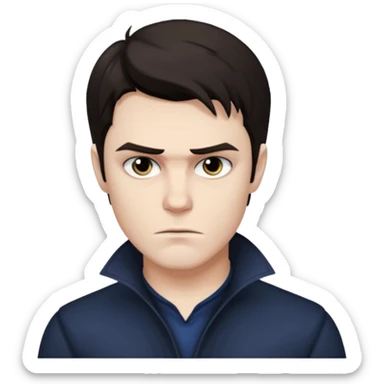 Stefan Salvatore from The Vampire Diaries sticker