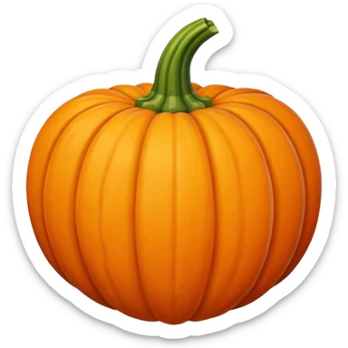 pumpkin autumn heart sticker