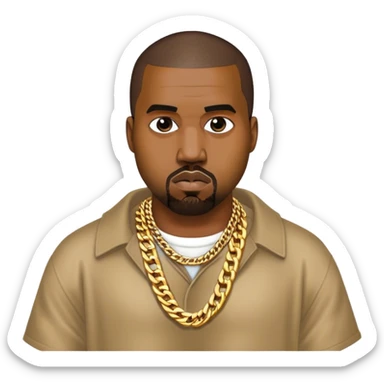 kanye west  sticker