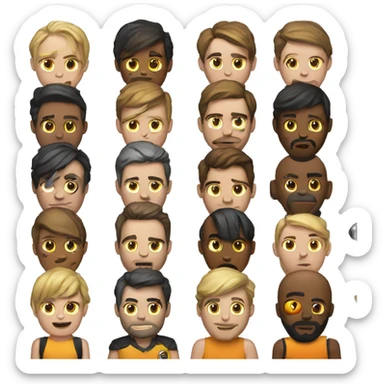 a game server tired from having too many players sticker