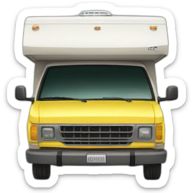 Camping car breaking bad sticker