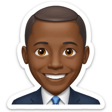 Barack Obama president sticker