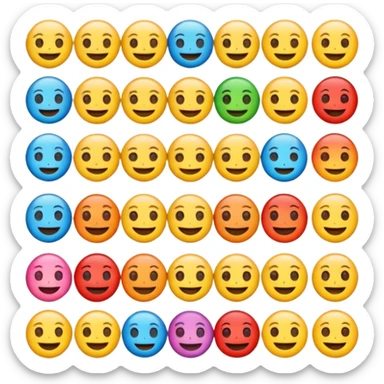 Emoji ios 18 sticker