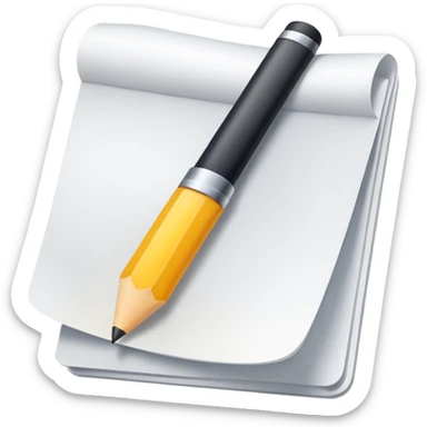 livre page page qui se tourne sticker