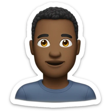 A stranger from the neighborhood sticker