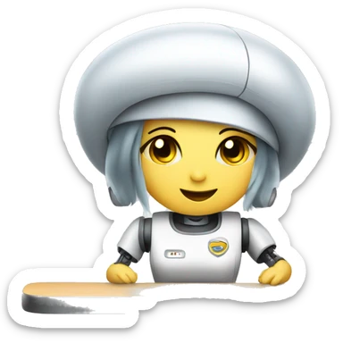 robot waitress safety monitoring sticker