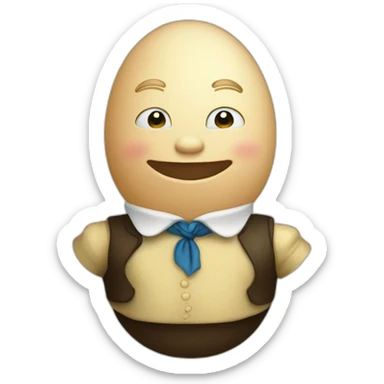 humpty dumpty sticker