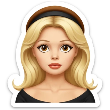  Brigitte Bardot sticker