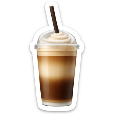 Ice coffee sticker