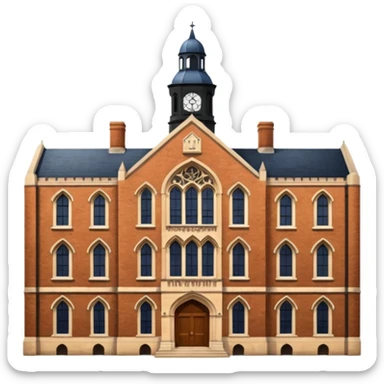 oxford university literature building sticker
