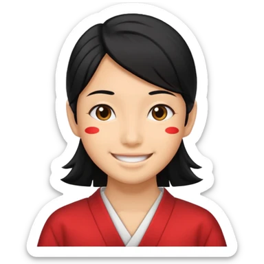 Japon bir insan sticker