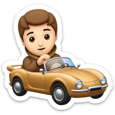 crea una cacca volante sticker